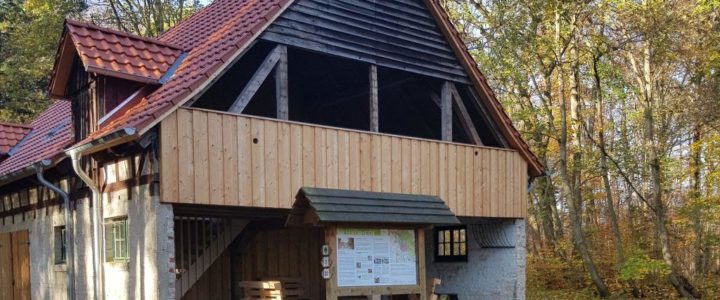 Umbau des alten Forsthauses Mesekenheide in Bad Helmstedt zu einem Naturerlebnispunkt