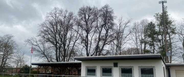 Errichtung eines Ballfangzauns auf dem Sportplatz Ingeleben